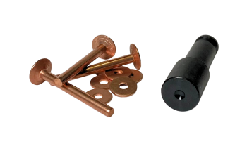 Copper Rivet Peening Pocket